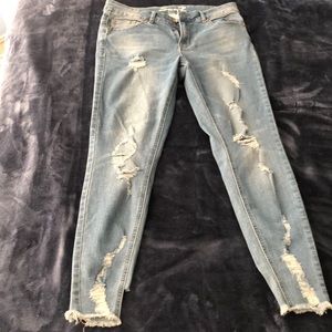 Distressed Jeans